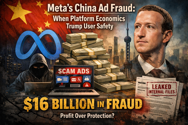 Meta's China Ad Fraud: When Platform Economics Trump User Safety
